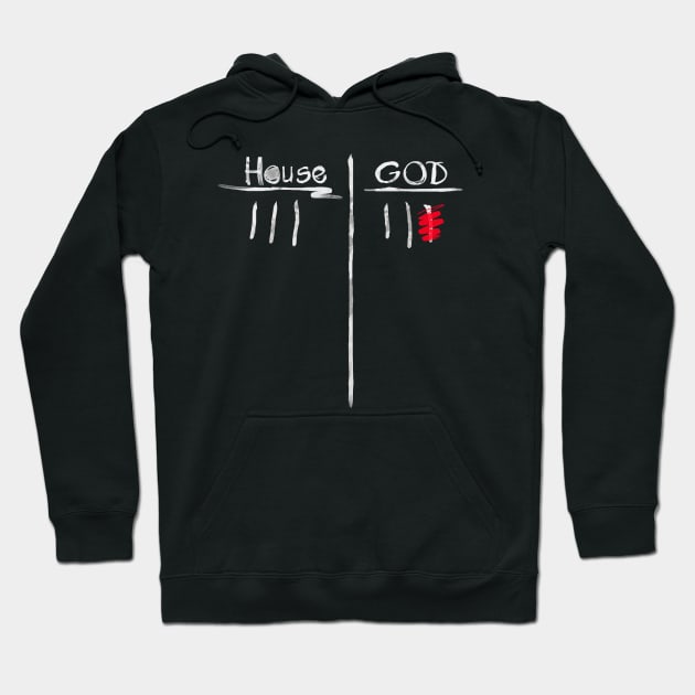 House vs God (Dark ver.) Hoodie by FnCWorks